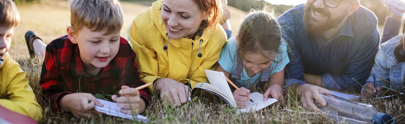 Brincando com a Natureza